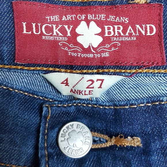 Lucky Brand Sweet n' Straight Ankle Jeans - Picture 6 of 7